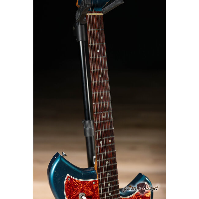 Novo Custom Serus J Guitar w/ Fralin P-90s – Lake Como Blue