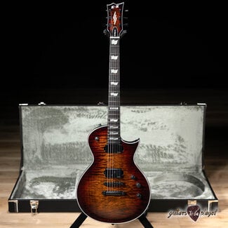 ESP Guitars ESP E-II Eclipse Fishman Fluence Guitar w/ Case – Tiger Eye Sunburst