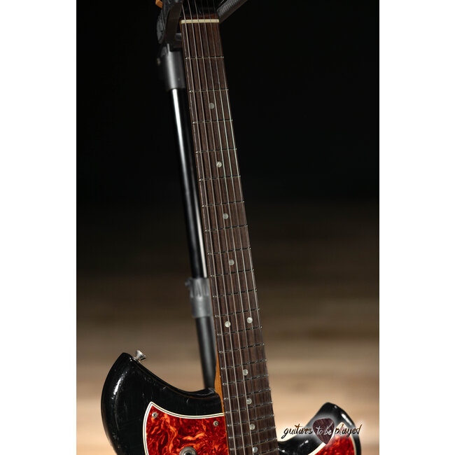 Novo Nucleus Serus J Guitar w/ Fralin P-90s – Bull Black