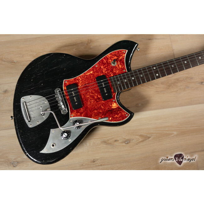 Novo Nucleus Serus J Guitar w/ Fralin P-90s – Bull Black