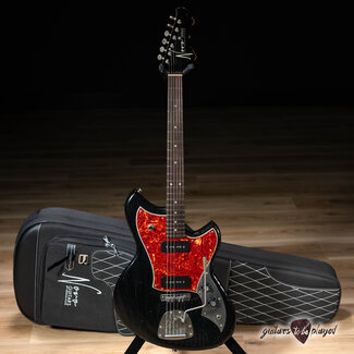 Novo Novo Nucleus Serus J Guitar w/ Fralin P-90s – Bull Black