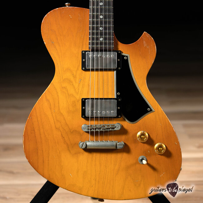 Novo Solus H2 Swamp Ash Guitar w/ Fralin Pure PAF's – Nicotine Blonde