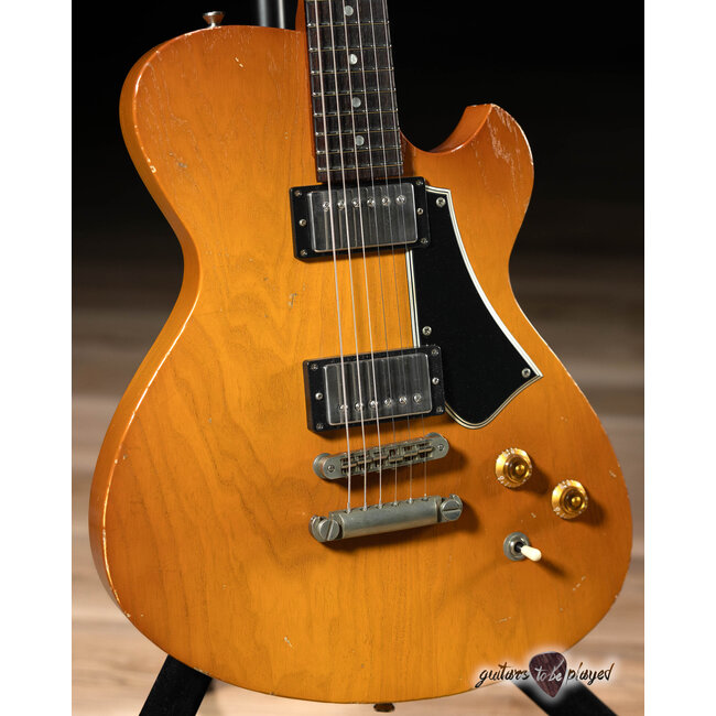 Novo Solus H2 Swamp Ash Guitar w/ Fralin Pure PAF's – Nicotine Blonde