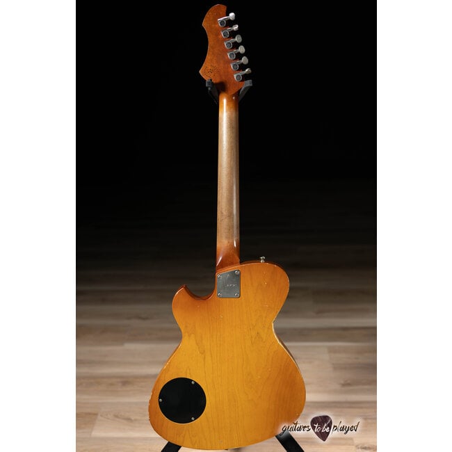 Novo Solus H2 Swamp Ash Guitar w/ Fralin Pure PAF's – Nicotine Blonde