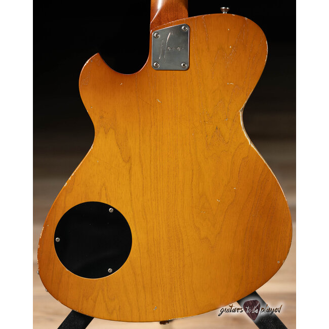 Novo Solus H2 Swamp Ash Guitar w/ Fralin Pure PAF's – Nicotine Blonde