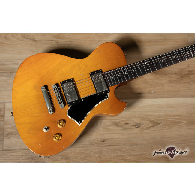 Novo Solus H2 Swamp Ash Guitar w/ Fralin Pure PAF's – Nicotine Blonde