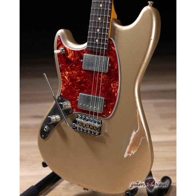 Fano MG6 Oltre Left-Handed Humbucker Guitar w/ Gigbag – Shoreline Gold