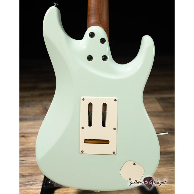 Ibanez AZ2204NWL Prestige HSS Left-Handed Guitar w/ Case – Mint Green