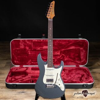 Ibanez Guitars Ibanez AZ2204NW Prestige HSS Rosewood Fretboard Guitar w/ Case – Gray Metallic