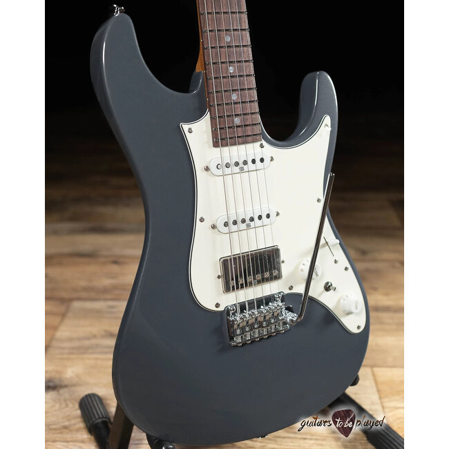 Ibanez AZ2204NW Prestige HSS Rosewood Fretboard Guitar w/ Case – Gray Metallic