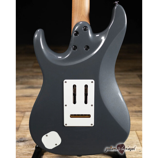 Ibanez AZ2204NW Prestige HSS Rosewood Fretboard Guitar w/ Case – Gray Metallic