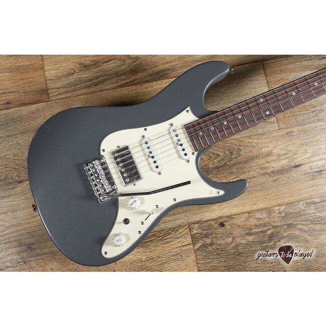 Ibanez AZ2204NW Prestige HSS Rosewood Fretboard Guitar w/ Case – Gray Metallic
