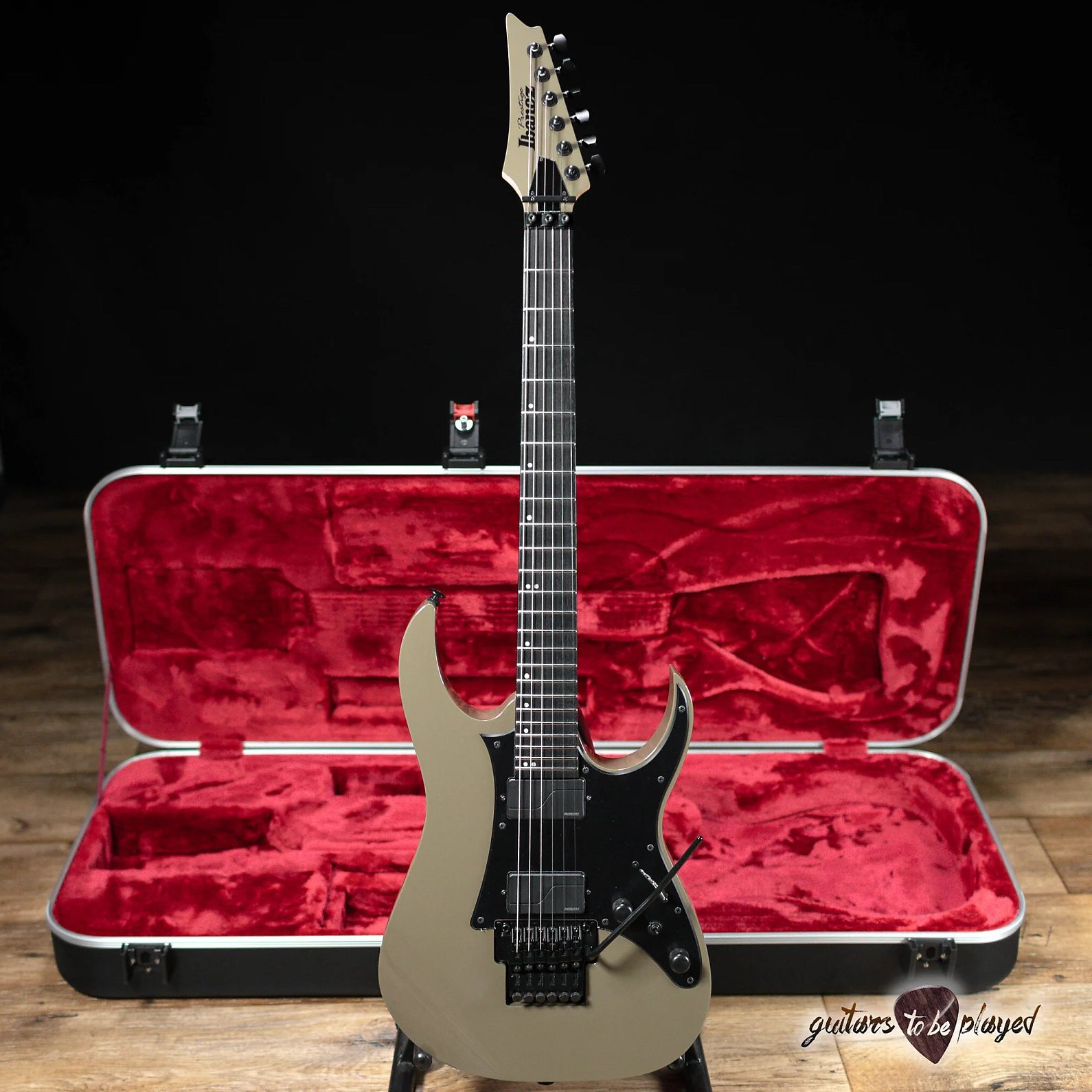 Ibanez RGR5130 Prestige HH Fishman Fluence Guitar – Khaki Ibanez RGR5130 Prestige HH Fishman Fluence Guitar – Khaki