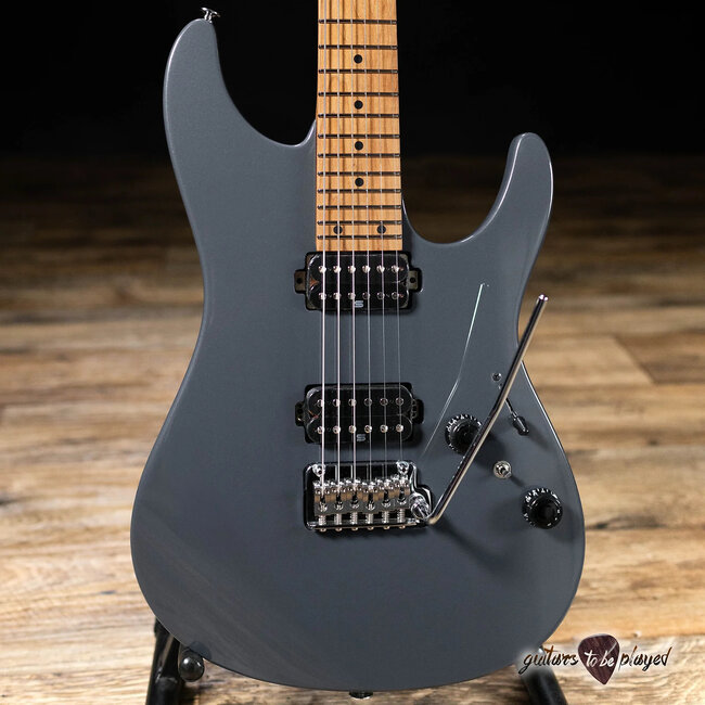 Ibanez AZ2402 Prestige HH Roasted Maple Neck Guitar w/ Case – Gray Metallic