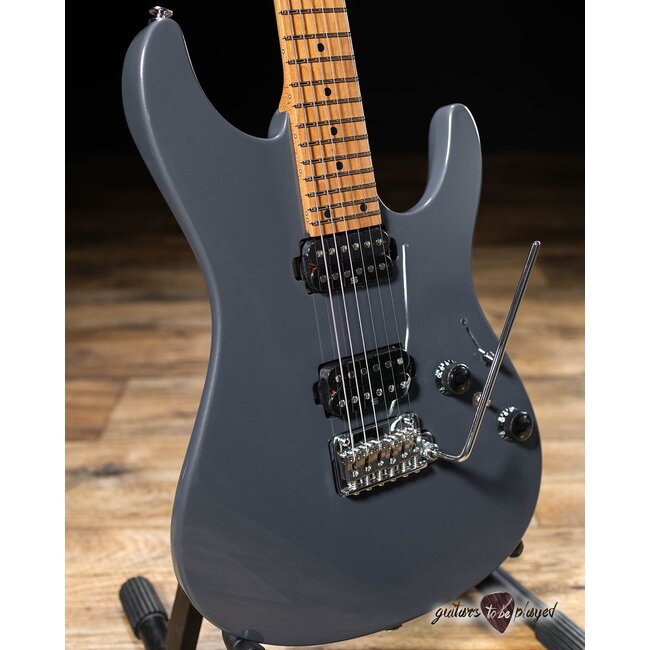 Ibanez AZ2402 Prestige HH Roasted Maple Neck Guitar w/ Case – Gray Metallic