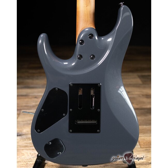 Ibanez AZ2402 Prestige HH Roasted Maple Neck Guitar w/ Case – Gray Metallic