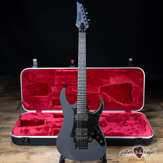 Ibanez Guitars Ibanez RGR5130 Prestige HH Fishman Fluence Guitar w/ Case – Gray Metallic
