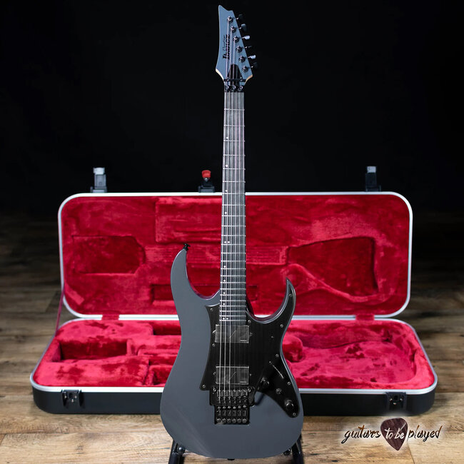 Ibanez RGR5130 Prestige HH Fishman Fluence Guitar w/ Case – Gray Metallic