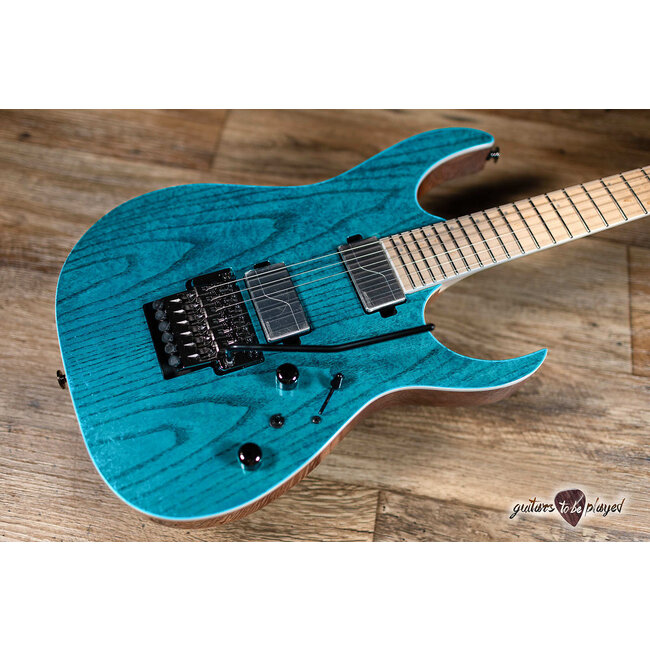Ibanez RG5120M Prestige HH Fishman Fluence Guitar w/ Case – Frozen Ocean