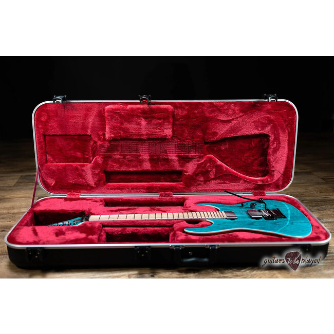 Ibanez RG5120M Prestige HH Fishman Fluence Guitar w/ Case – Frozen Ocean