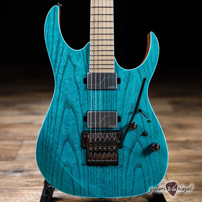 Ibanez RG5120M Prestige HH Fishman Fluence Guitar w/ Case – Frozen Ocean