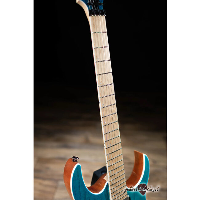 Ibanez RG5120M Prestige HH Fishman Fluence Guitar w/ Case – Frozen Ocean