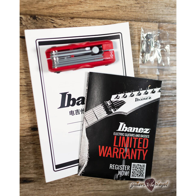 Ibanez RG5120M Prestige HH Fishman Fluence Guitar w/ Case – Frozen Ocean