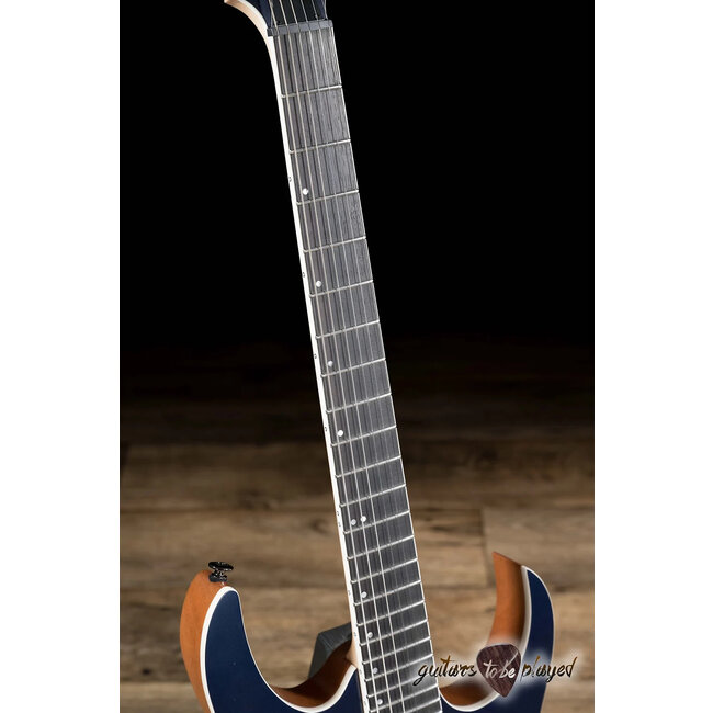 Ibanez RG5121 Prestige HH Fishman Fluence Guitar w/ Case – Dark Tide Blue Flat