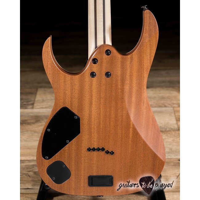 Ibanez RG5121 Prestige HH Fishman Fluence Guitar w/ Case – Dark Tide Blue Flat