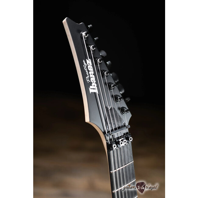 Ibanez RGDR4327 Prestige 7-String 26.5” Scale Guitar w/ Case – Natural Flat