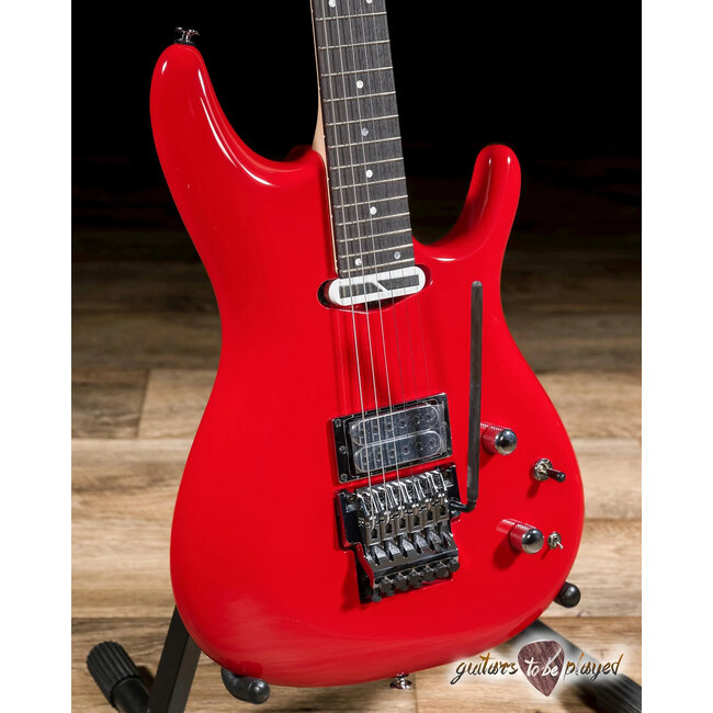 Ibanez JS2480 Joe Satriani Signature Sustainiac Guitar w/ Case – Muscle Car Red