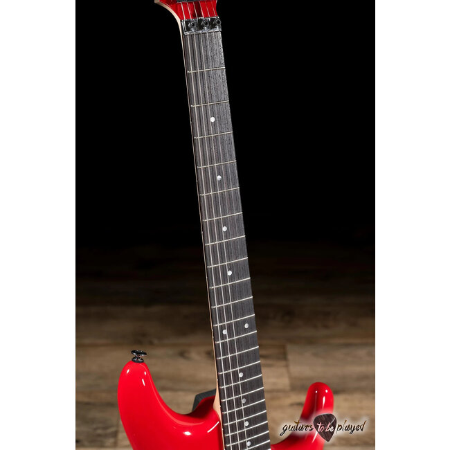 Ibanez JS2480 Joe Satriani Signature Sustainiac Guitar w/ Case – Muscle Car Red