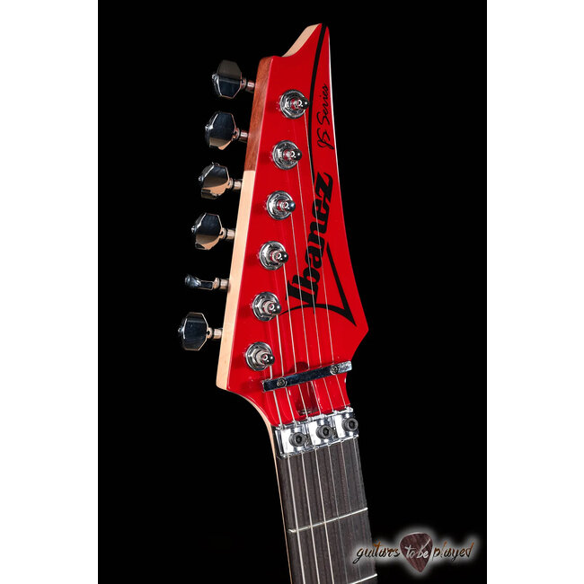 Ibanez JS2480 Joe Satriani Signature Sustainiac Guitar w/ Case – Muscle Car Red