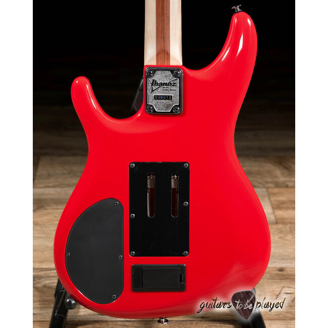 Ibanez JS2480 Joe Satriani Signature Sustainiac Guitar w/ Case – Muscle Car Red