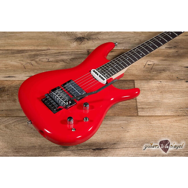 Ibanez JS2480 Joe Satriani Signature Sustainiac Guitar w/ Case – Muscle Car Red