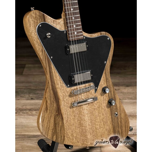 Fano PX6 Alt de Facto Black Limba Set Neck Mini Humbucker Guitar w/ Case