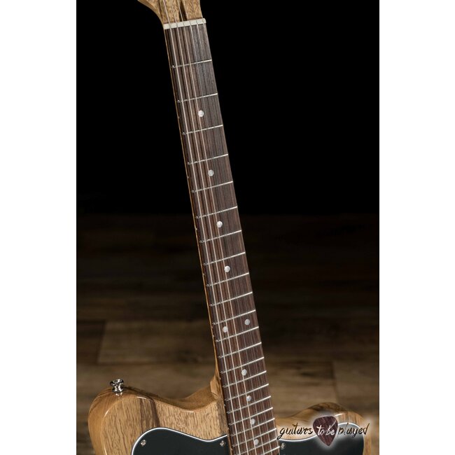 Fano PX6 Alt de Facto Black Limba Set Neck Mini Humbucker Guitar w/ Case