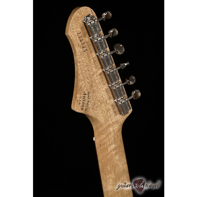 Fano PX6 Alt de Facto Black Limba Set Neck Mini Humbucker Guitar w/ Case