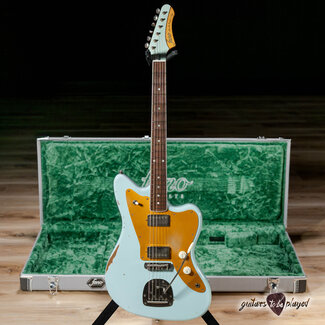 Fano Guitars Fano JM6 Alt de Facto Lollar El Rayos & Descendant Vibrato – Blue Boy