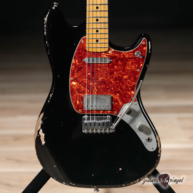 Fano MG6 Alt de Facto Lambertones Blondie/Crema Guitar w/ Case – Bull Black