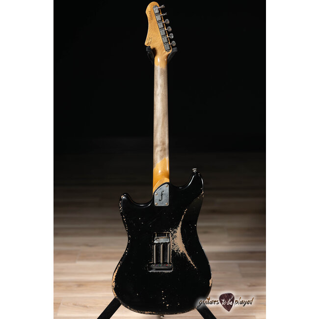 Fano MG6 Alt de Facto Lambertones Blondie/Crema Guitar w/ Case – Bull Black