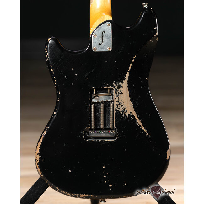 Fano MG6 Alt de Facto Lambertones Blondie/Crema Guitar w/ Case – Bull Black