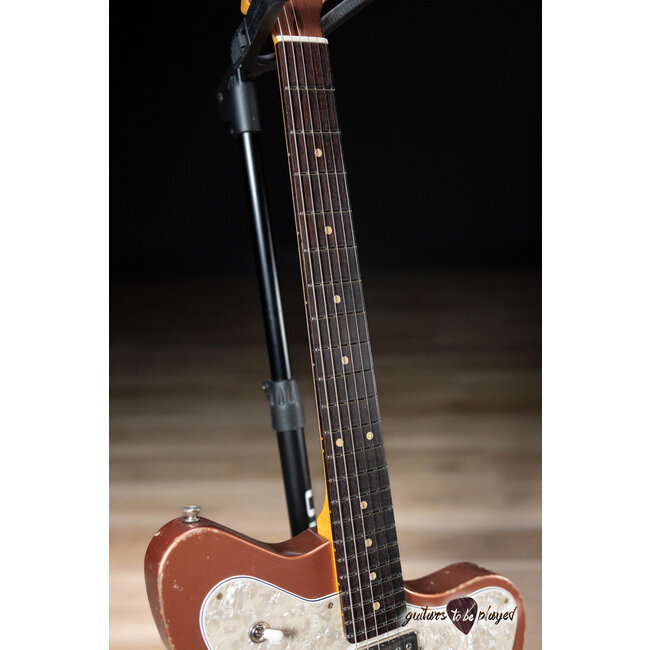 Fano PX6 Oltre Lollar Imperial Guitar w/ Gigbag – Copper Metallic