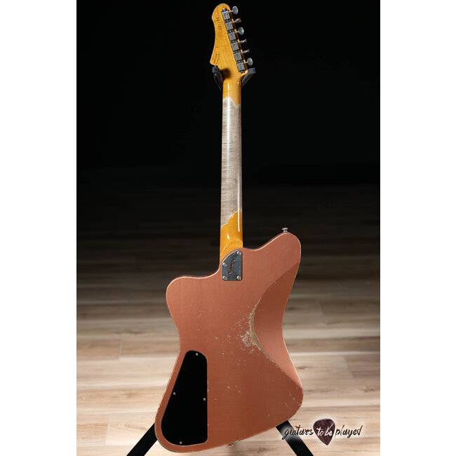 Fano PX6 Oltre Lollar Imperial Guitar w/ Gigbag – Copper Metallic