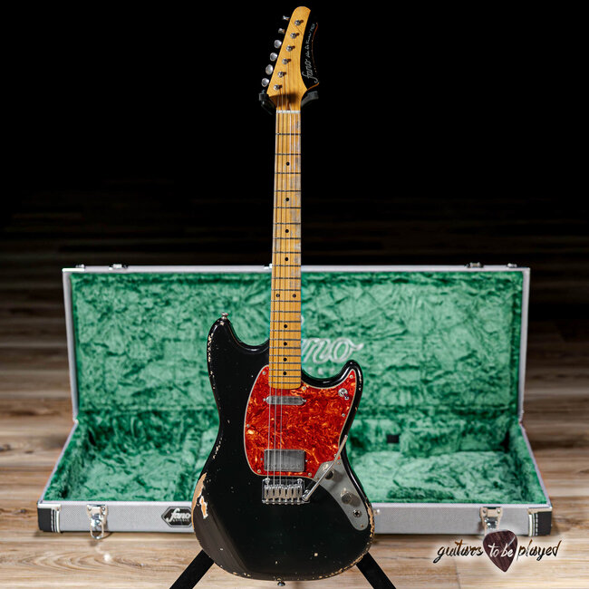 Fano MG6 Alt de Facto Lambertones Blondie/Crema Guitar w/ Case – Bull Black