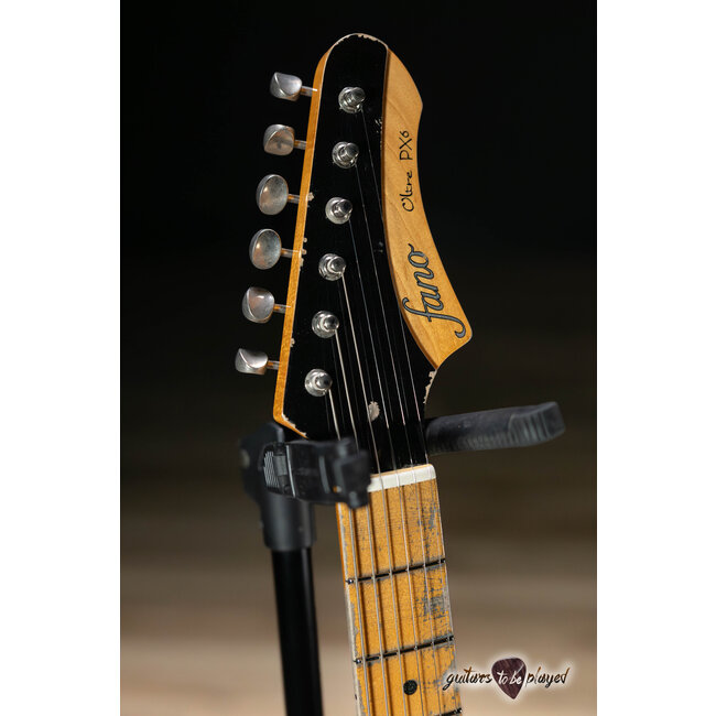 Fano PX6 Oltre Maple Neck P-90 Guitar w/ Gigbag – Bull Black