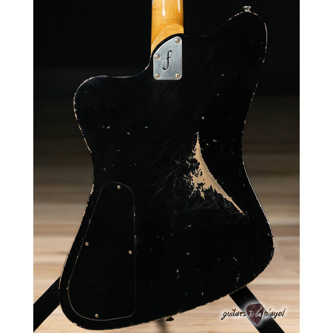 Fano PX6 Oltre Maple Neck P-90 Guitar w/ Gigbag – Bull Black