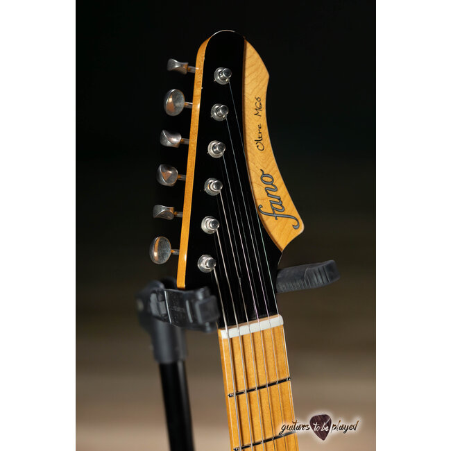 Fano MG6 Oltre Maple Neck Lollar Imperial Guitar w/ Gigbag – Bull Black