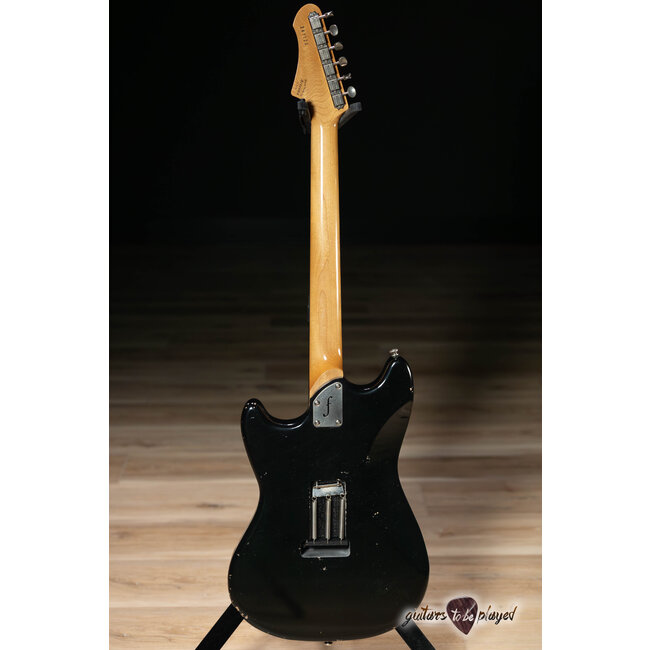 Fano MG6 Oltre Maple Neck Lollar Imperial Guitar w/ Gigbag – Bull Black