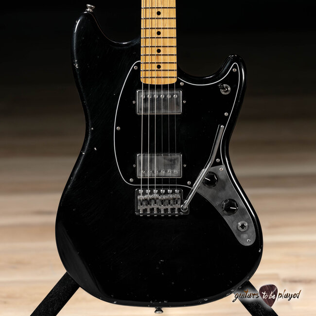 Fano MG6 Oltre Maple Neck Lollar Imperial Guitar w/ Gigbag – Bull Black